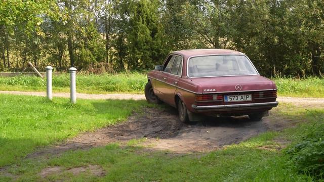 Starting Mercedes-Benz w123 200D After 10 Years + Test Drive смотреть онлайн