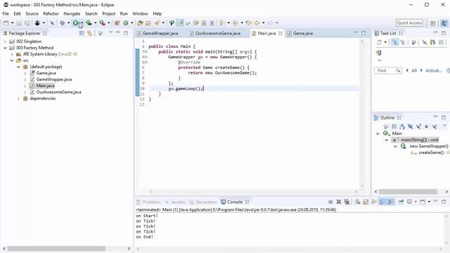Software Design Patterns [003] - Factory Method смотреть онлайн