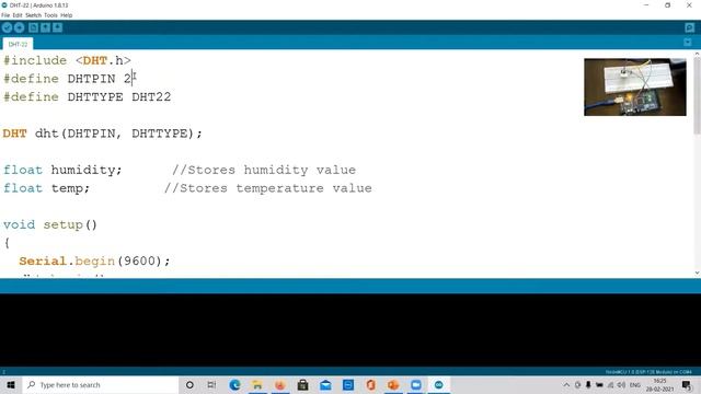 Building an IoT sensor Node using Arduino Mega and DHT22 Temperature and Humidity Sensor смотреть онлайн