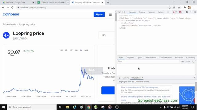 Pull cryptocurrency prices in Google Sheets (2 methods) | GOOGLEFINANCE and IMPORTXML crypto prices смотреть онлайн