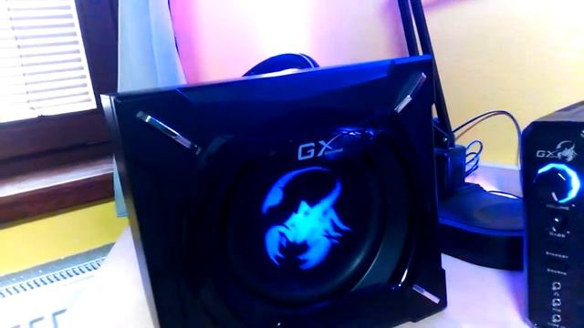 Genius SW G2 1 2000 Bass Subwoofer test смотреть онлайн
