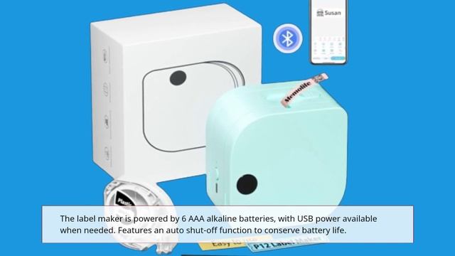 ?️ Memolife P12 Label Maker Machine With Tape Review: Portable Bluetooth Label Printer! ?️ смотреть онлайн