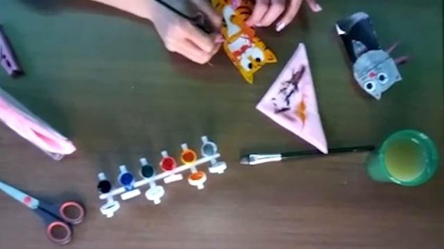 GO творить! - делаем котиков из прищепки