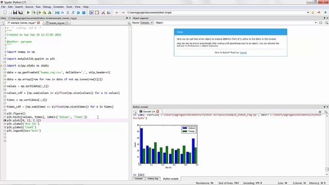Human RNG Kolmogorov-Smirnov Goodness of Fit Test Tutorial смотреть онлайн