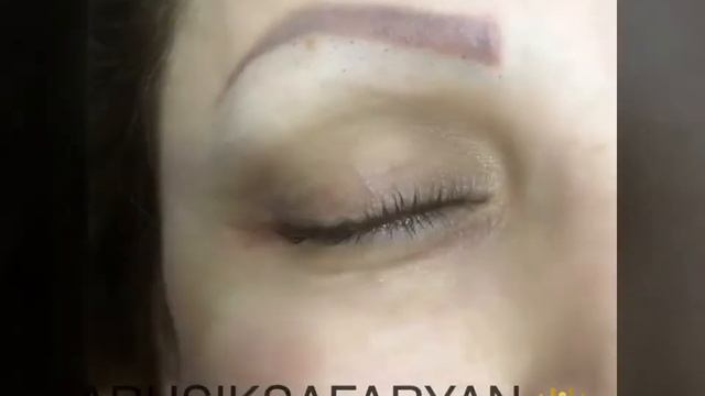 Завивка ресниц у Арусик Сафарян смотреть онлайн