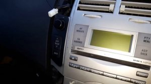 Dashcam installation in Toyota Yaris