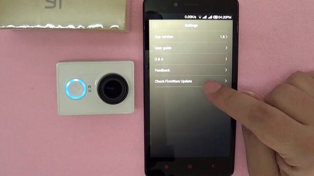 Xiaomi Yi Action Camera (Updating to Fireware 1.1.0) смотреть онлайн