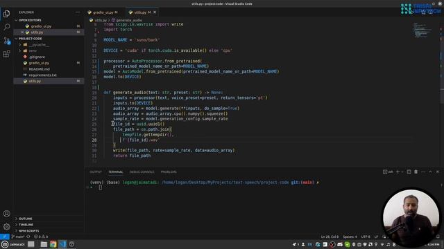 Learn To Turn Text Into Audio With Python Hugging Face And Gradio! смотреть онлайн