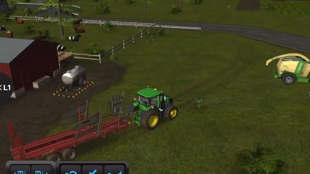 My Friend Tried New John Deere Tractor in Fs16 | Farming Simulator 16 Multiplayer Gameplay смотреть онлайн