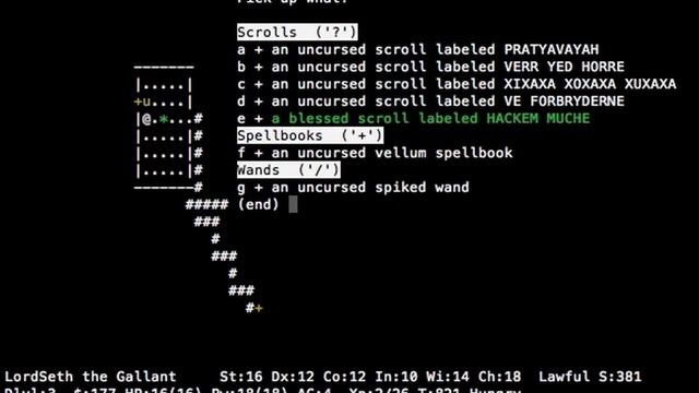 Let's Play NetHack (Knight Playthrough) Part 1: Opening Blunder смотреть онлайн