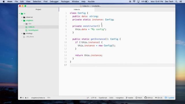 Padrão de Projeto Singleton Em Typescript смотреть онлайн