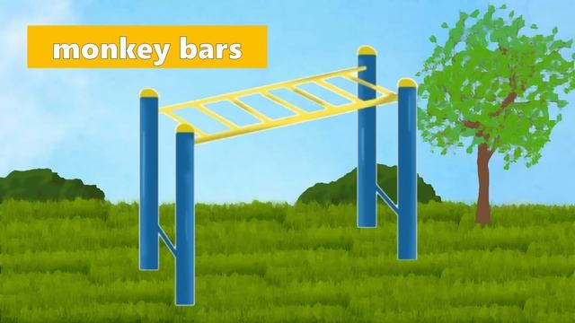 15. AT THE PLAYGROUND | Английская лексика на детской площадке | Английский для детей