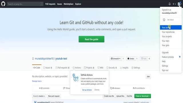 Introduction to Git and GitHub features. смотреть онлайн
