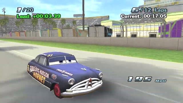 Cars: The Video Game - Fabulous Hudson Hornet (PC Gameplay)