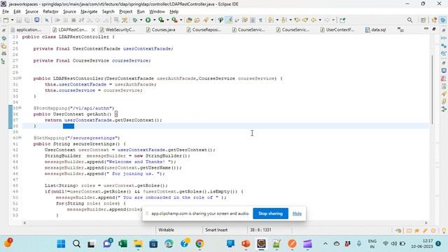REST API Basic Authn ( Open LDAP) and Authz (Open LDAP Roles) смотреть онлайн