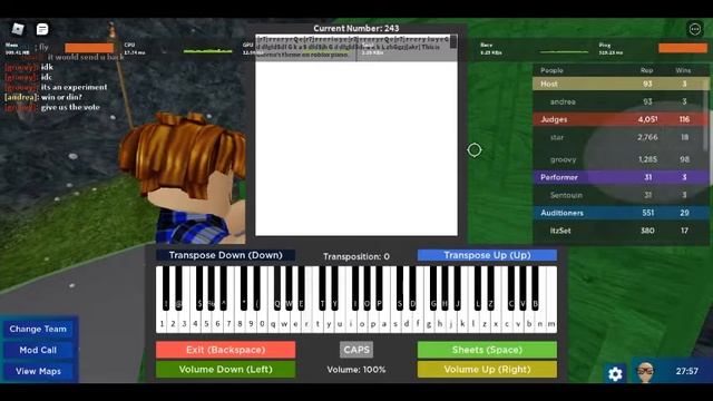 Giorno's Theme on Roblox Piano! | ItzSet смотреть онлайн