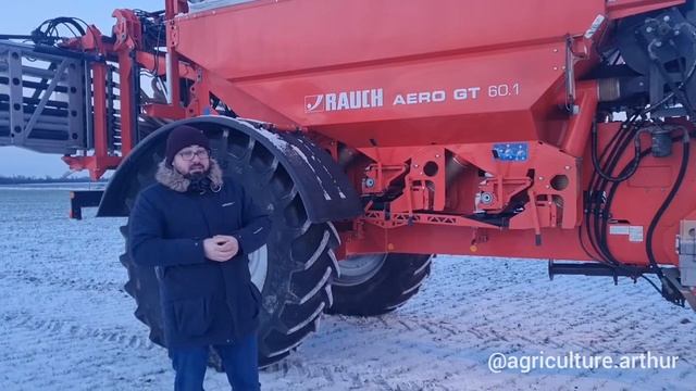 Впервые на юге: высокоточный распределитель AERO GT от RAUCH смотреть онлайн