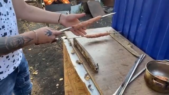 -Сочный Люля-кебаб- из Свинины-говядины!!! #осень2022 #бабьелето #Сочный #люлякебаб смотреть онлайн