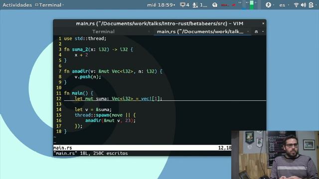 41º Betabeers Huelva - Introducción a Rust смотреть онлайн
