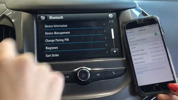 2017 Chevrolet Cruze: How to Connect Bluetooth