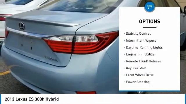 2013 Lexus ES 300h Metairie LA PMN009695A смотреть онлайн