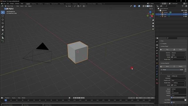 Exporting Armory 3D games to HTML #armory3d смотреть онлайн