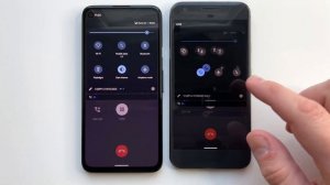 Google Pixel 4a vs Google Pixel Incoming Call