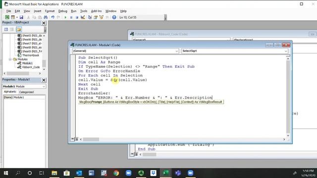 VBA: Knowing the Error смотреть онлайн