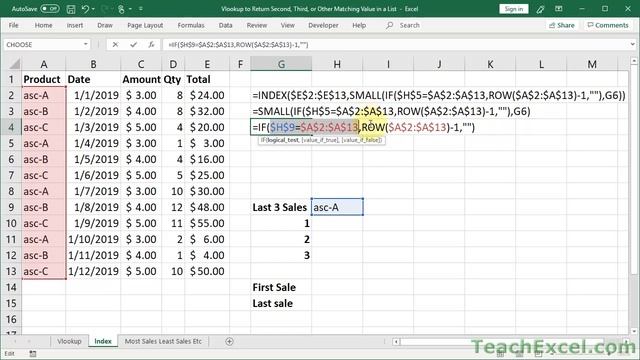 Vlookup to Return 1st, 2nd, 3rd, Nth Matches from a List in Excel смотреть онлайн