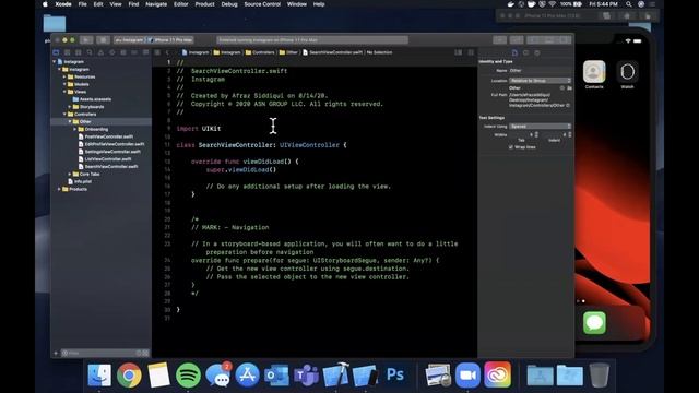 Build Instagram App: Part 1 (Swift 5) - 2023 - Xcode 13 - iOS Development смотреть онлайн