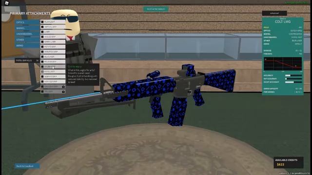 Best Colt LMG Setup | Roblox Phantom Forces смотреть онлайн