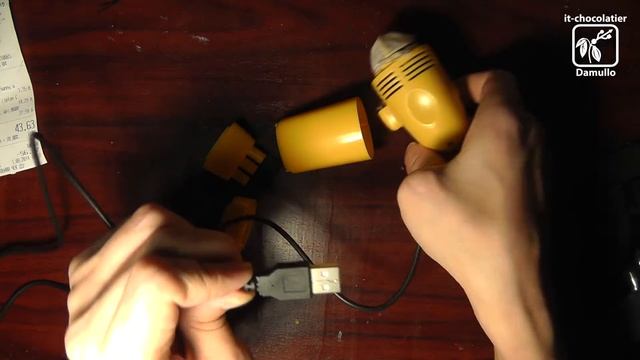 USB Пылесос 1/09/2014 из АТБ обзор/тест смотреть онлайн