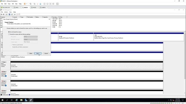 08 - Triển khai Oracle RAC trên Windows Server - Cấu hình partition cho các ASM disk смотреть онлайн