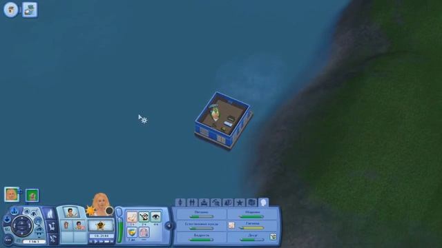 The Sims 3 Райские Острова : Дайвинг с акулами! Шок! смотреть онлайн