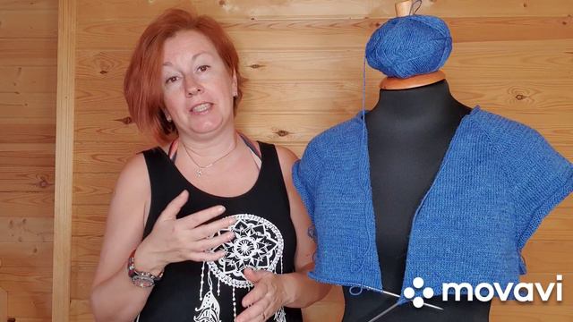 Новый МК по вязанию базового кардигана.