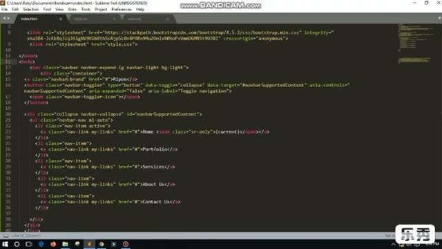 Responsive navbar with Bootstrap 4 | For beginners | Web With Ripon смотреть онлайн