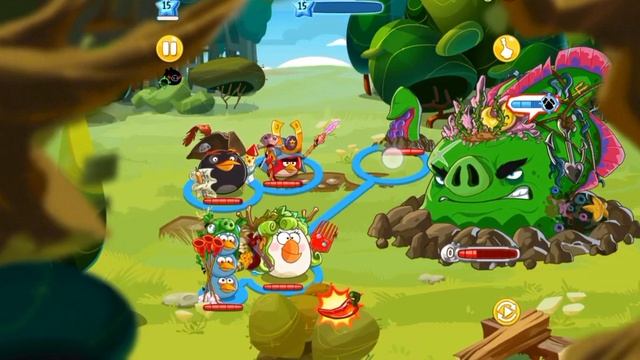 ПОБЕЖДАЮ МИРОВОГО БОССА В ANGRY BIRDS EPIC! #angrybirdsepic #epic #rovio смотреть онлайн