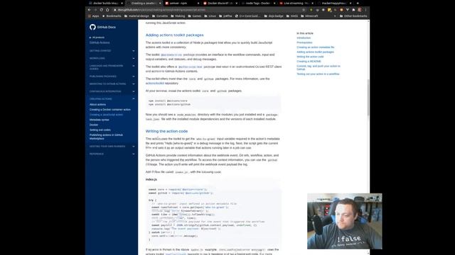 #OpenSourceSaturdays - Creating Github Actions (Part 2) смотреть онлайн