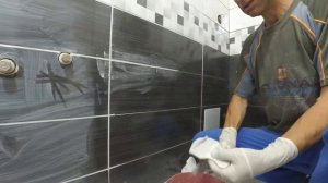 как правильно затереть швы на керамической плитке затиркой.