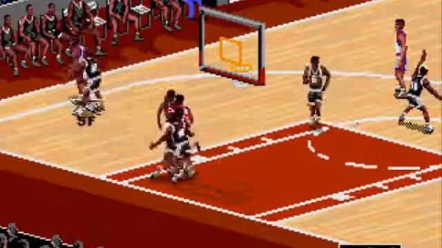 NBA Live 95-San Antonio Spurs vs Los Angeles Clippers смотреть онлайн