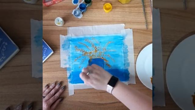 Рисуем просто. Весенний букет мимозы. смотреть онлайн