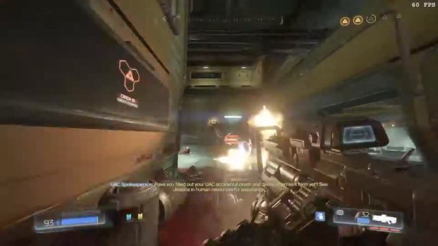 DOOM 2016 Campaign [PC]: Gameplay #6 - Stop The Meltdown Part 2 (Terminator 2 Egg) смотреть онлайн