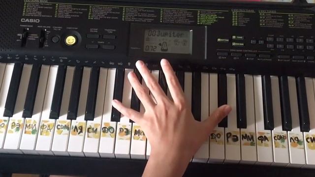 НЕ СУДИТЕ СТРОГО!!! Только начинаю играть на пианино. Rauf&Faik- Колыбельная. смотреть онлайн