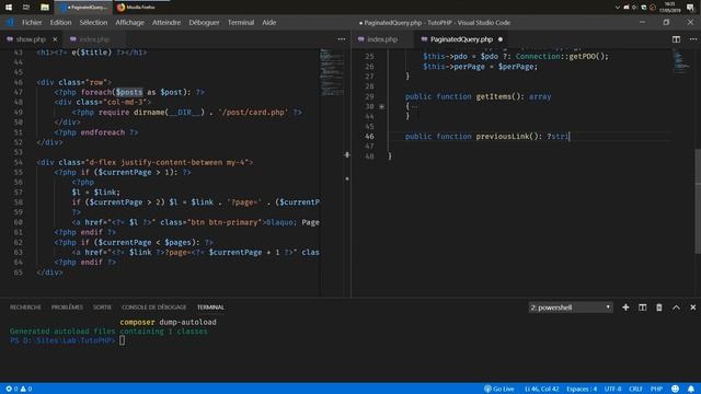 Apprendre le PHP : Chapitre 53, Réorganisation de la pagination смотреть онлайн