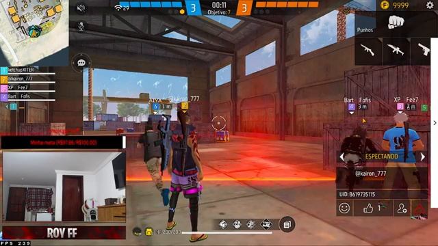 4X4 COM OS INSCRITOS ?FREE FIRE AO VIVO? смотреть онлайн