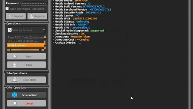 Samsung Write EmToken, adb method By KEY-Tool ✔️ смотреть онлайн