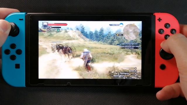Играем в Ведьмак 3: Дикая Охота на Nintendo Switch / Witcher 3 В КАРМАНЕ ВЕЗДЕ /GAMEPLAY FREE TO US смотреть онлайн