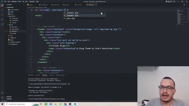 Clean Blog | Node.js Projeleri / Ders 3 смотреть онлайн
