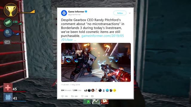 Let's Talk About Randy Pitchford's Tantrum Over Borderlands 3's Microtransactions смотреть онлайн