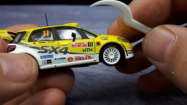 1/64 Suzuki SX4 WRC 2008 by CM's diecast review смотреть онлайн